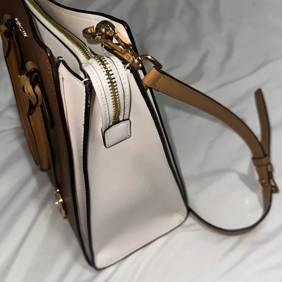 Michael Kors Hope Large Saffiano Leather Satchel - Picture 5 of 11